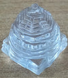 100% Pure Sphatik Sri Yantra AAA Quality 14.625 Grm ( With  Lab Certificate )