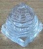 100% Pure Sphatik Sri Yantra AAA Quality 14.625 Grm ( With  Lab Certificate )